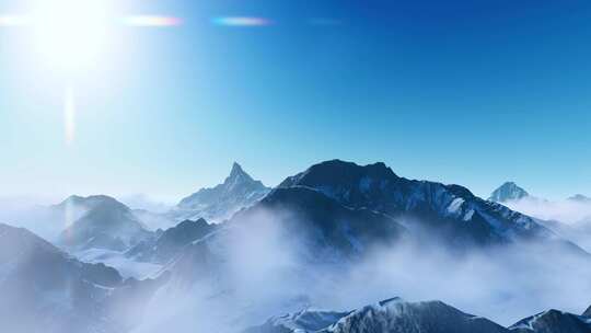 日照雪山 雪山合集