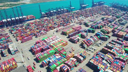 轮船海洋物流 全球贸易国际