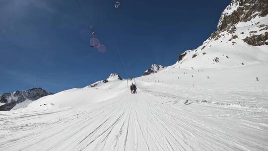 滑雪场风景