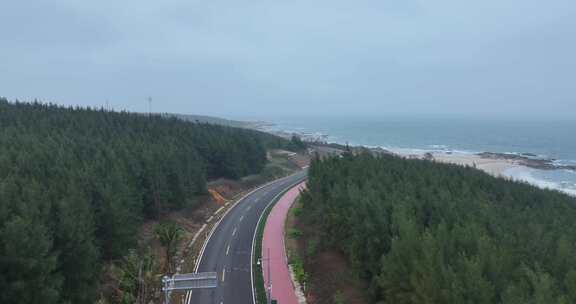 海南环岛公路航拍