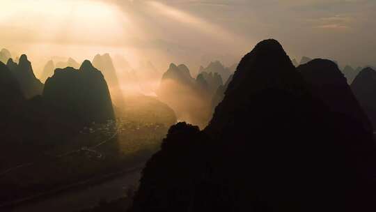 山，丘陵，风景名胜区，桂林