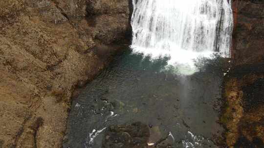 河流，瀑布，溪流，冰岛