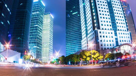 上海城市夜景