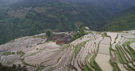 贵州加榜梯田风光