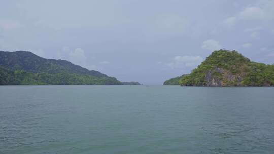 兰卡威海域海洋海岛风光