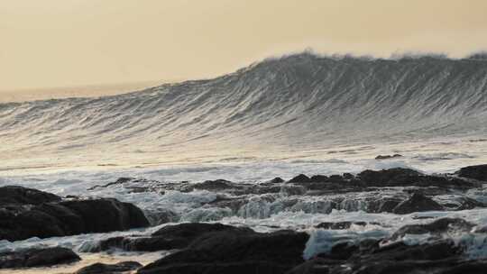 海洋，海浪，岩石，海岸