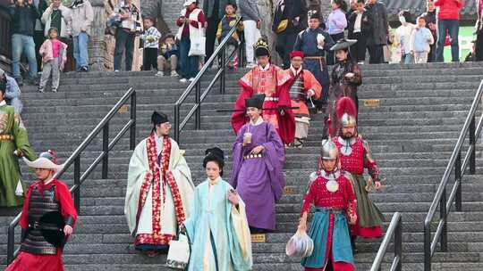 汉服活动古装打扮