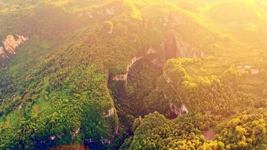 重庆武隆天坑地缝天生三桥