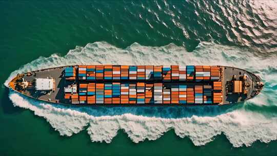 轮船海洋 全球贸易