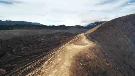 印尼Bromo火山摄影视频素材模板下载