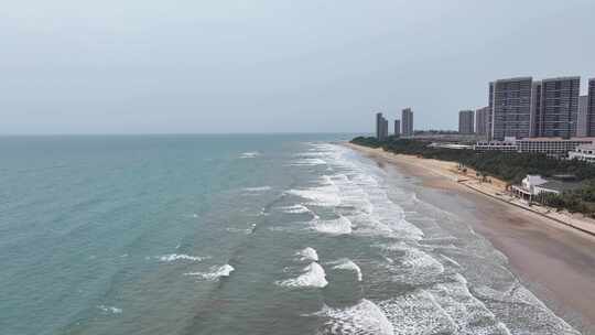 广东湛江吴川鼎龙湾国际海洋度假区航拍