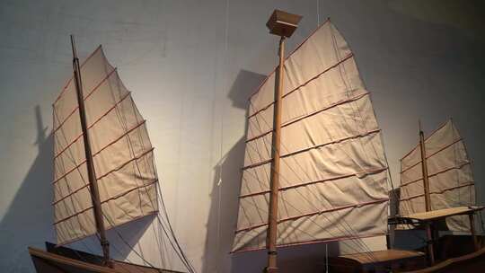 海南省博物馆 古船模型 海上丝绸之路