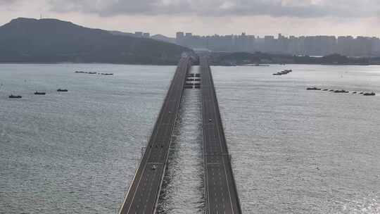 平潭海峡跨海特大桥航拍