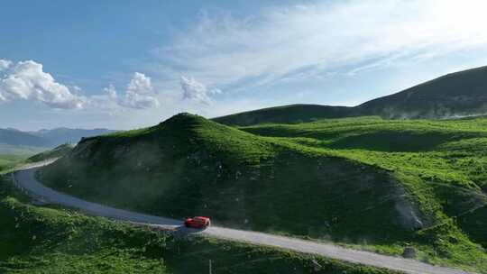 孟克特古道 新疆 雪山草原 旅行自驾