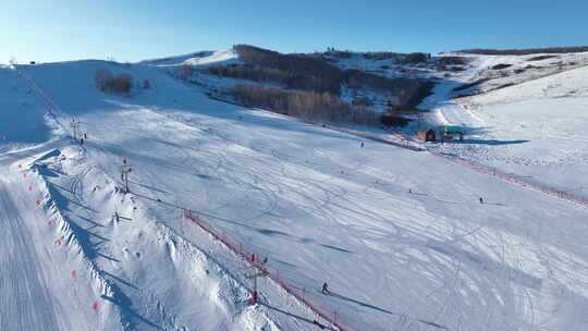 冰雪运动呼伦贝尔滑雪场