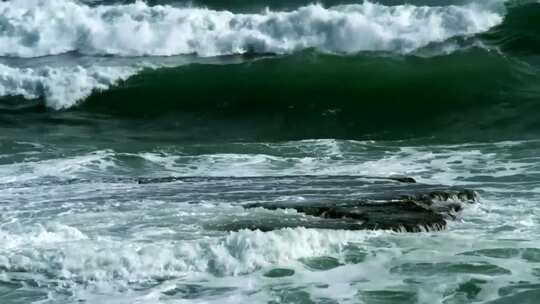 沙滩浪花海浪浪潮2