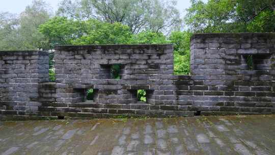 广州越秀公园古城墙