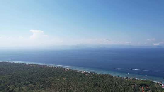 巴厘岛佩尼达岛海岸线风景高清在线视频素材下载