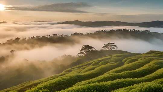 高山云雾茶园绿茶