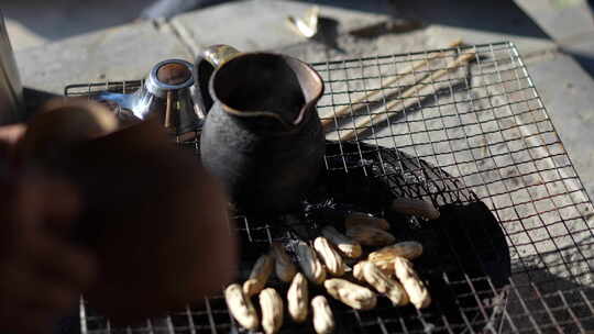 围炉煮茶复古古老