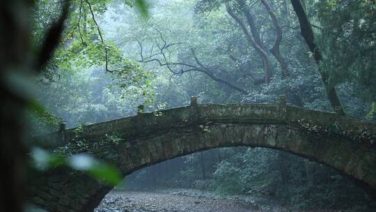 天台山国清寺建筑视频