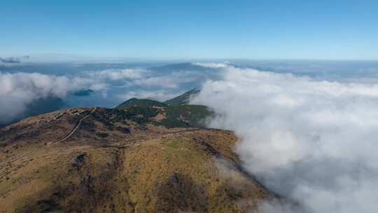 黄冈山高山云海震撼大气风景延时