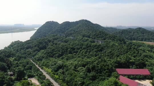 旅游景区湖南湘潭昭山风景区视频素材模板下载