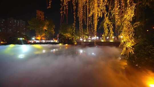 洛阳洛邑古城 夜景