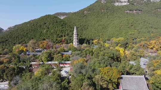 秋天的灵岩寺