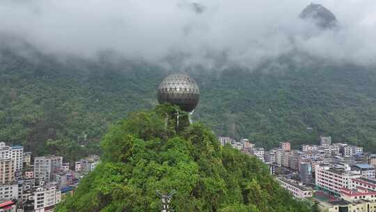 河池天峨县航拍