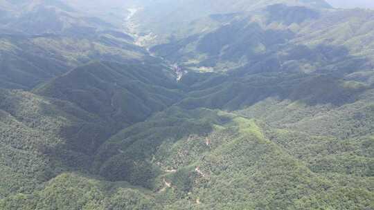 航拍江西吉安井冈山黄洋界景区