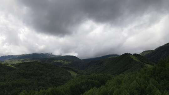 日本长野县，风景，山脉