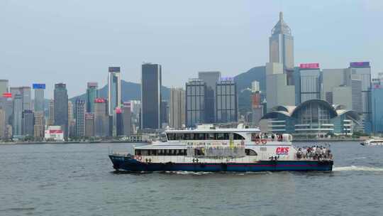 香港 维多利亚港城市风光 1614