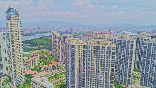 城市楼盘建筑现代楼盘素材视频素材模板下载