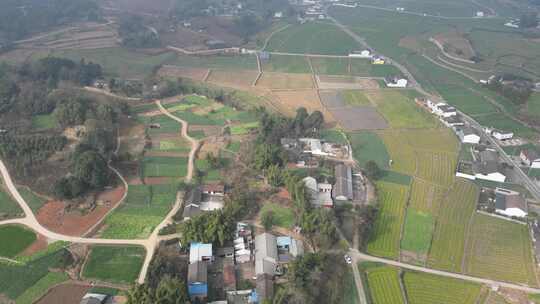 四川盆地平原丘陵地带