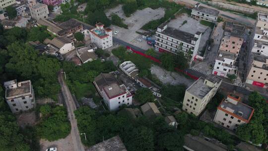 航拍深圳城市建筑风景