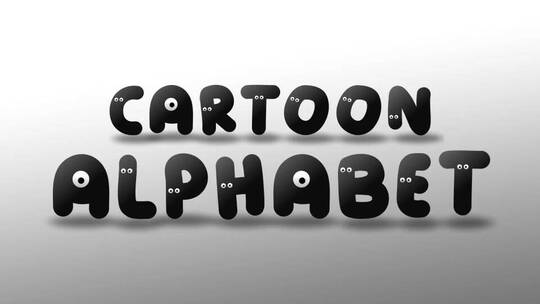 有趣的卡通数字字母小人教学视频AE模板