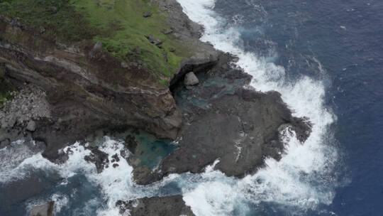 海岛航拍素材