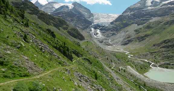 瑞士，特特曼冰川，瑞士阿尔卑斯山，特特曼
