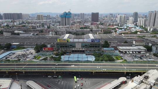 广西南宁城市风光航拍