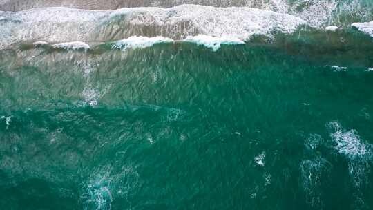 大海沙滩海浪