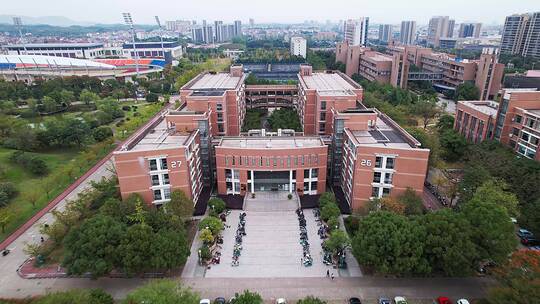 航拍浙江师范大学金华校区