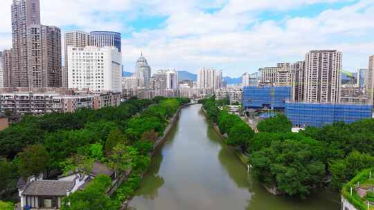 福州市 鼓楼区 城市航拍