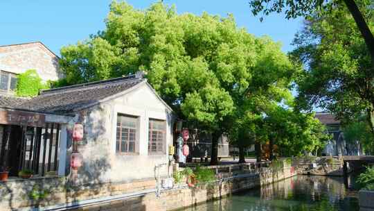 江南水乡平江路古建筑风景