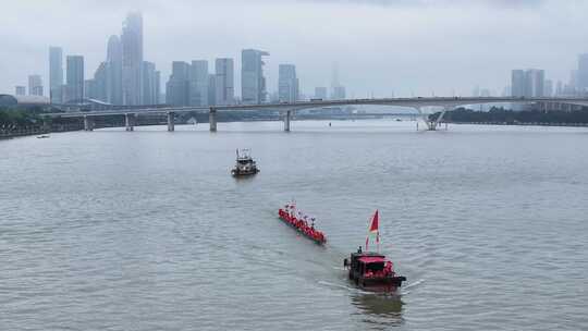 中国广东省广州市珠江端午招景