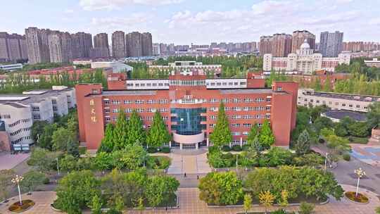 辽宁沈阳师范大学航拍