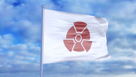 日本国旗核污染核污水排海
