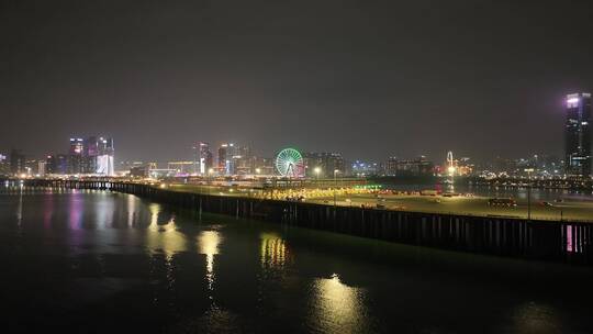 深圳欢乐港湾摩天轮夜景