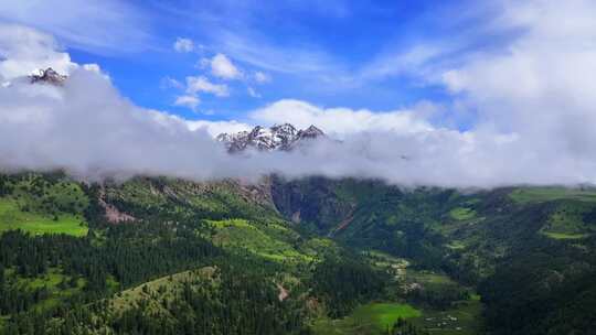 甘孜川西格聂雪山群