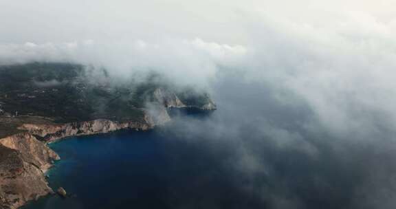 悬崖，海岸，海，海洋